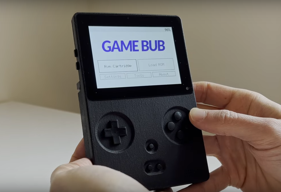 Game Bub Plays ROMs And Cartridges