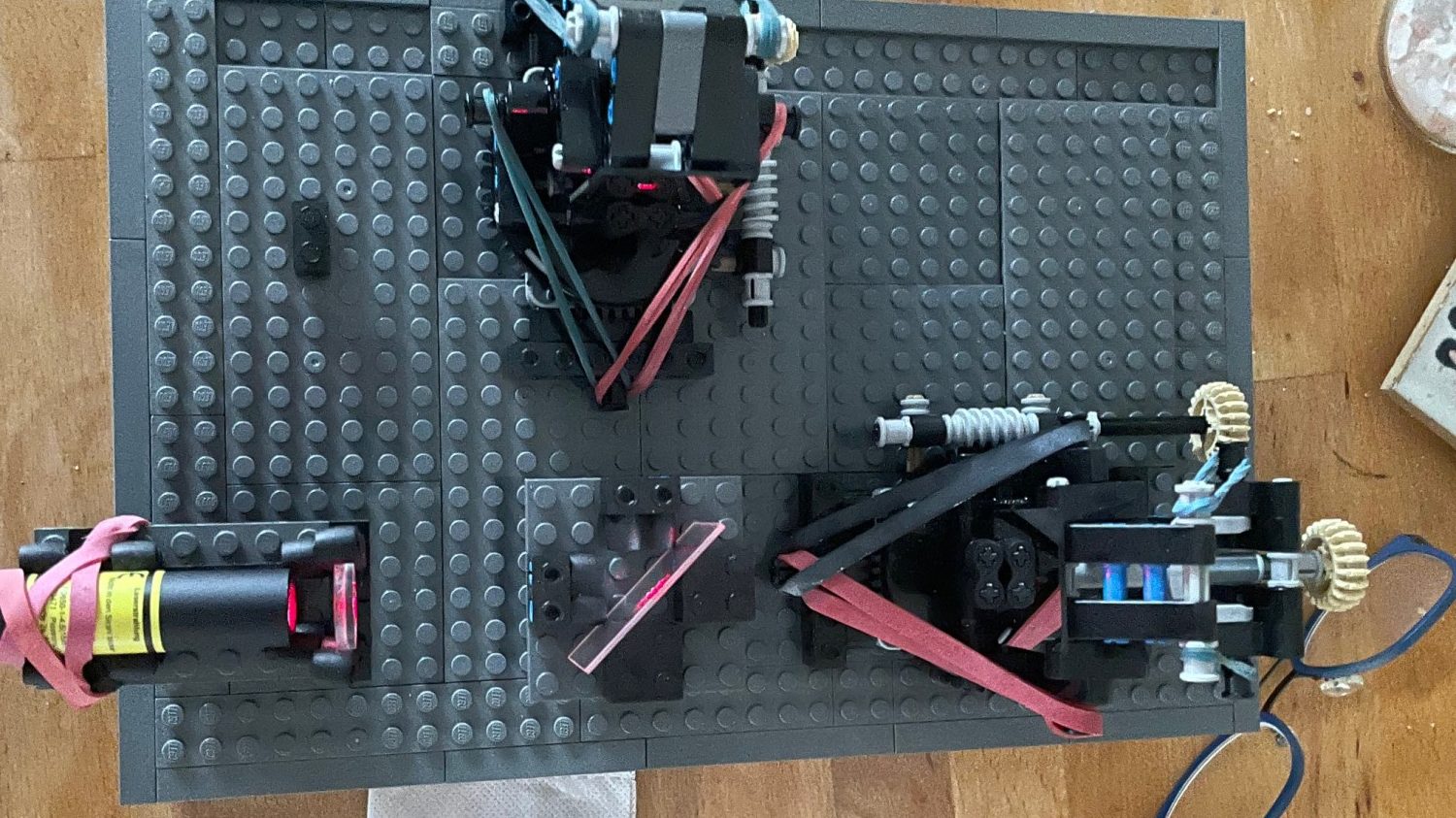 Building An Interferometer With Lego