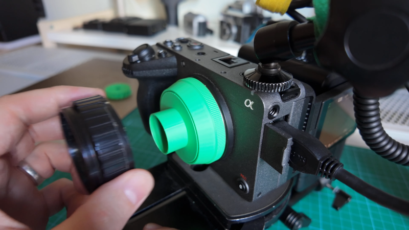 Expensive Camera, Cheap 3D-Printed Lens