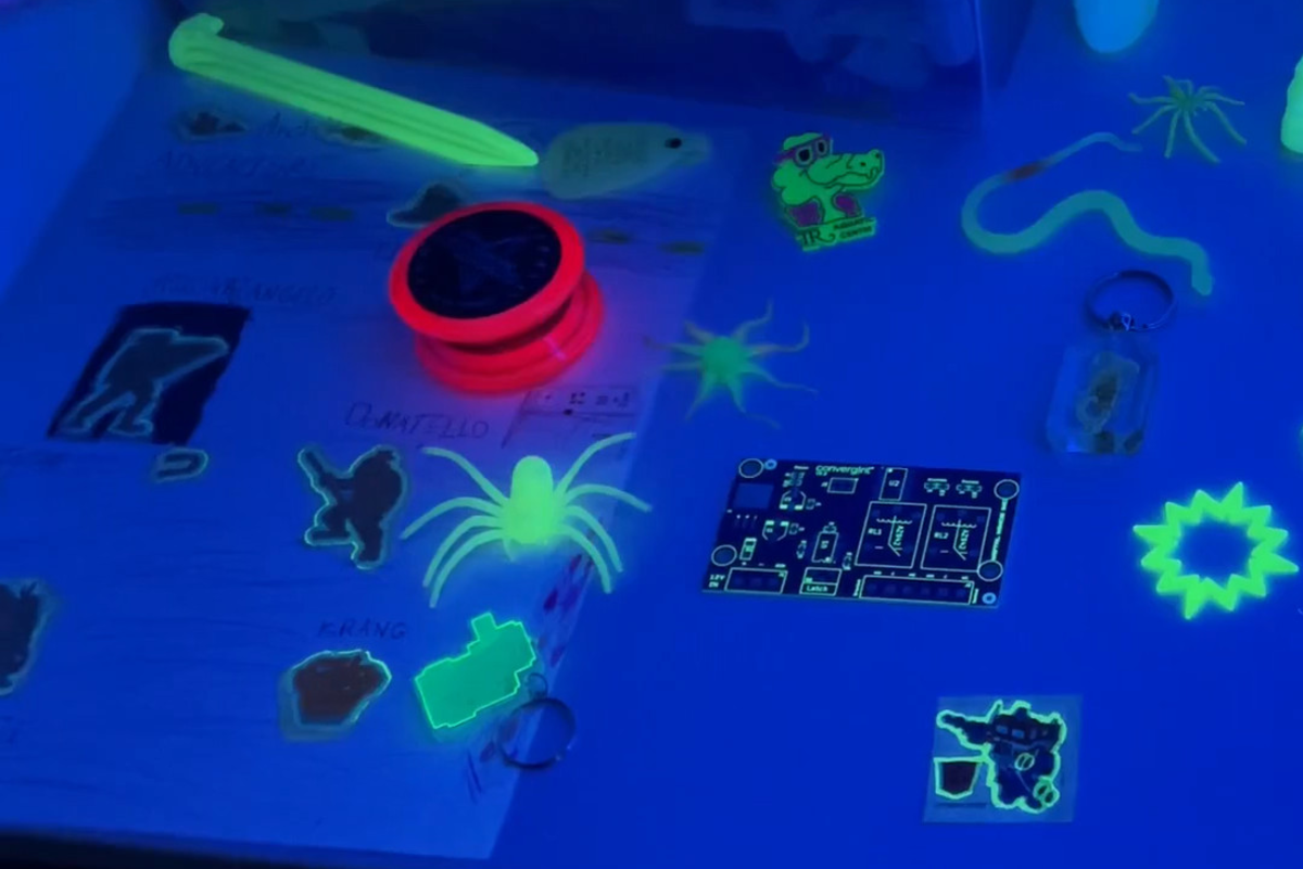 Glow In The Dark PCBs Are Pretty Cool