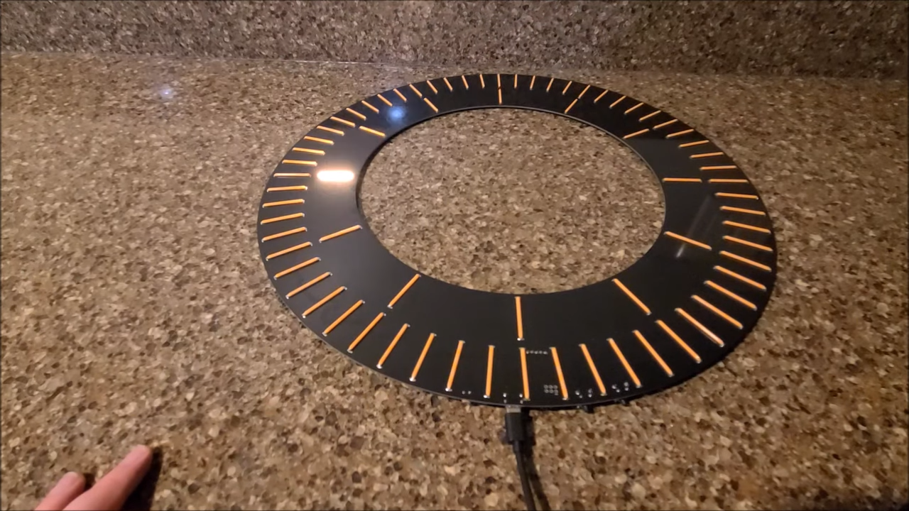 LED Filaments Become Attractive Time Piece