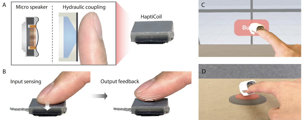 Haptic Soft Buttons Speak(er) To Your Sense Of Touch
