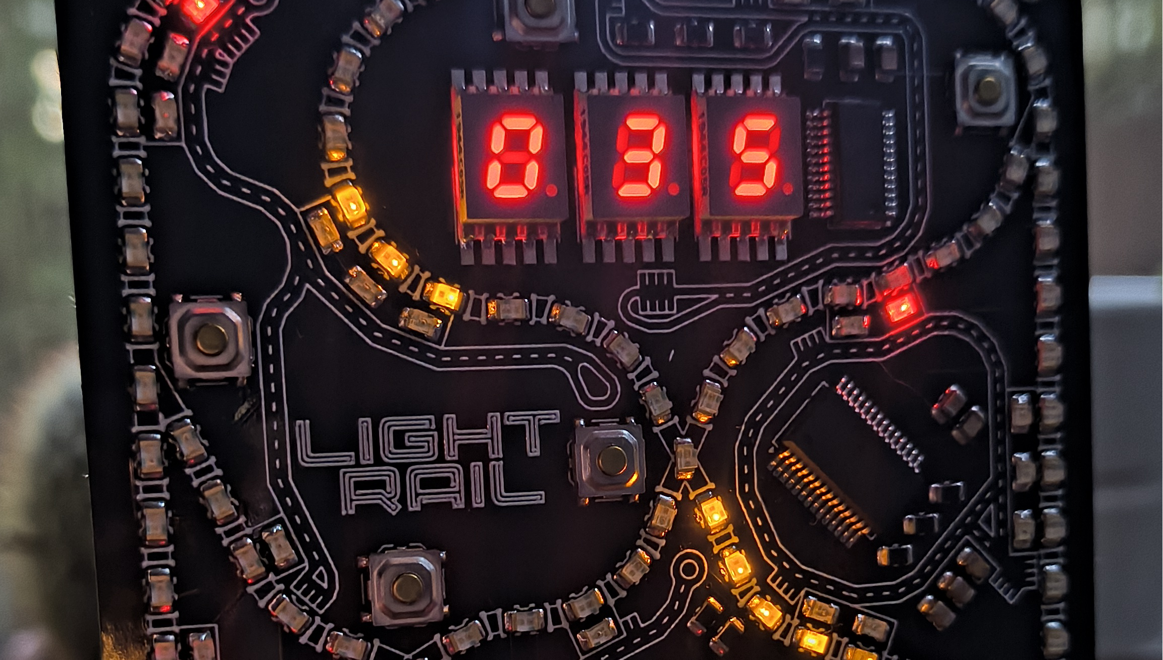 Track Your Circuits: A Locomotive PCB Badge