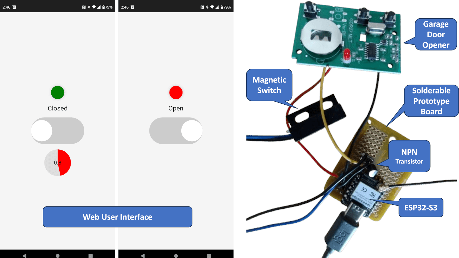 A Web Based Controller For Your Garage Door