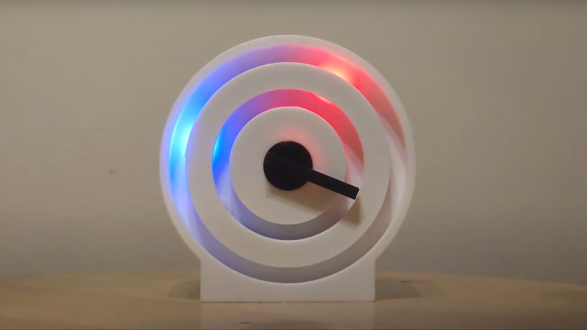A Concentric Clock With Multiple Modes