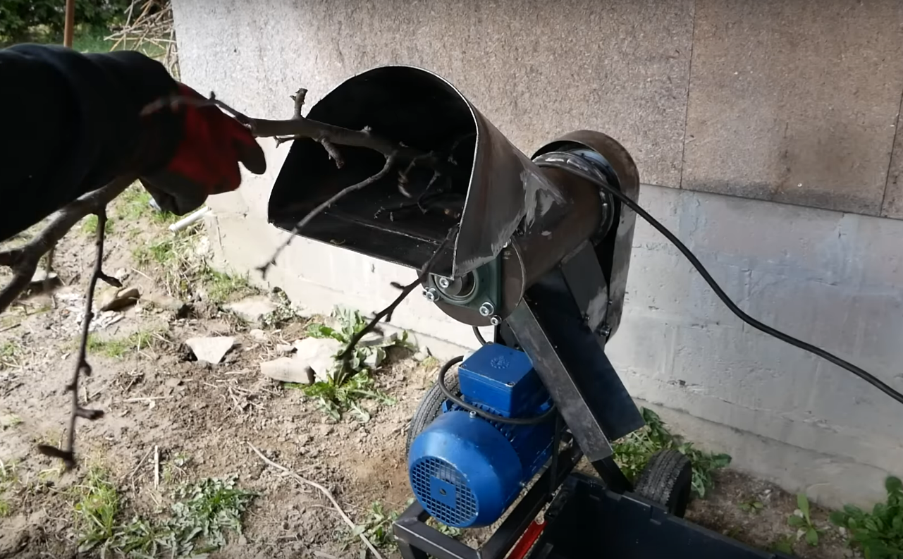 A Wood Chipper From First Principles