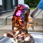 Blowtorching Electroplated 3D Prints For Good Reason