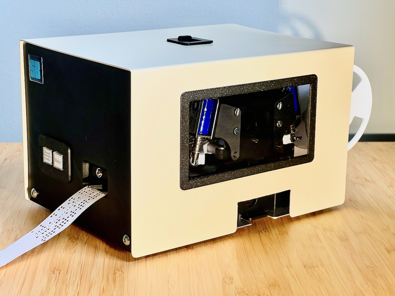 Building A Custom Paper Tape Punch Machine