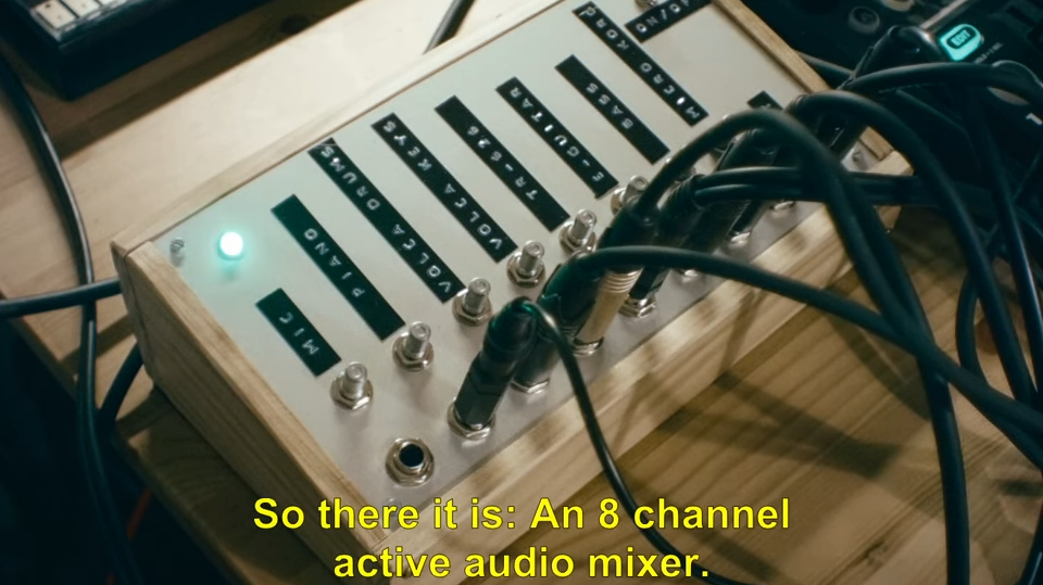 Building An Eight Channel Active Mixer
