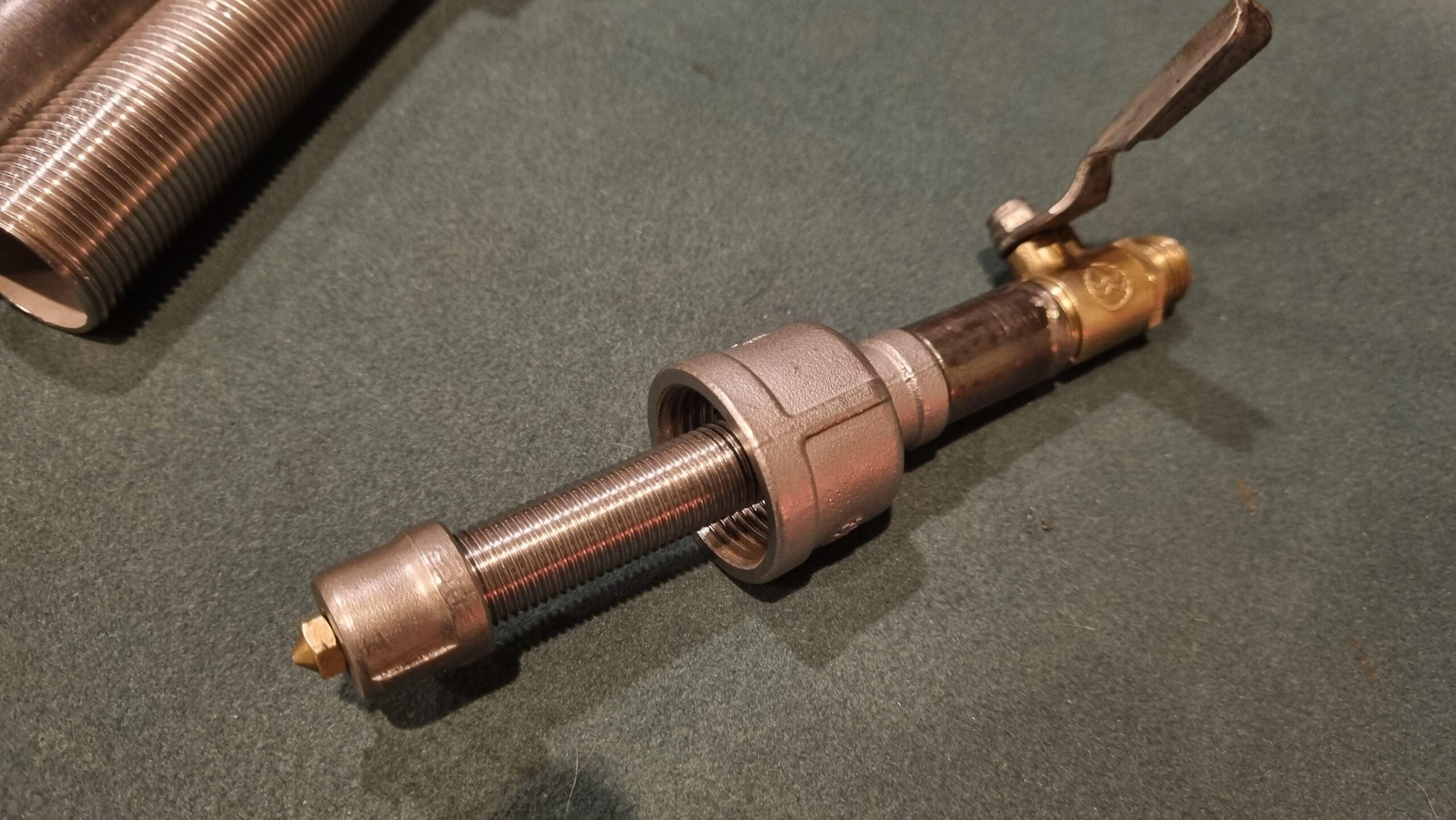 Gas Burner Reuses Printer Nozzle For Metalwork