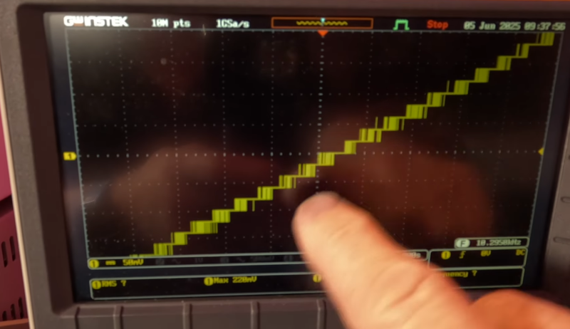 Two Bits, Four Bits, A Twelve-bit Oscilloscope