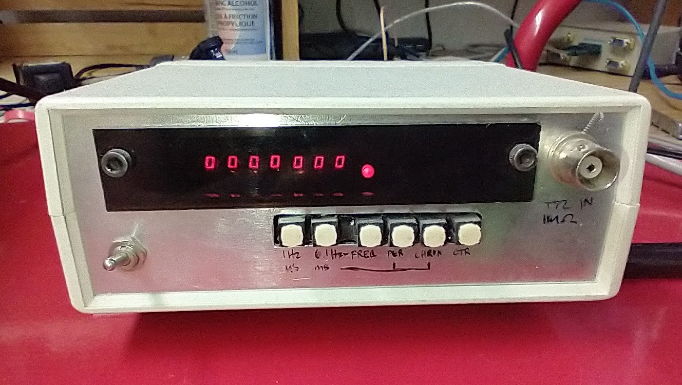 2025 One Hertz Challenge: 4-Function Frequency Counter