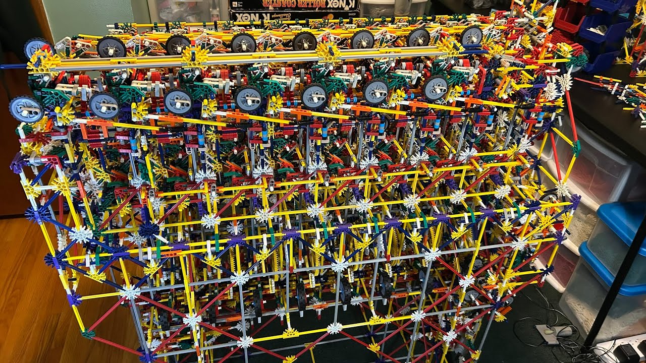 8 Bit Mechanical Computer Built From Knex