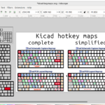 Screenshot of the cheatsheet being developed in Inkscape