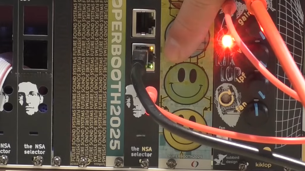 Listening To Ethernet Via Eurorack
