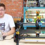 Stephen Hawes operating his LumenPnP