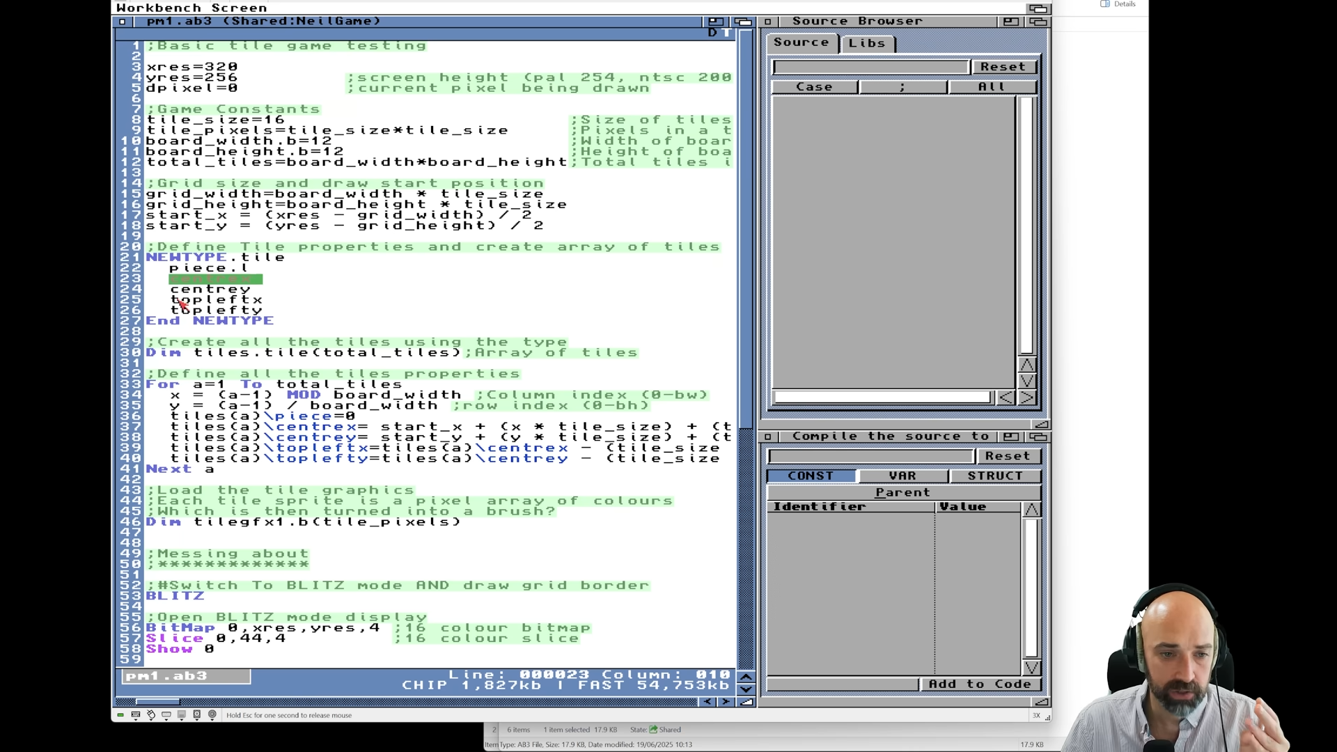 Amiga Programming In 2025 With AmiBlitz