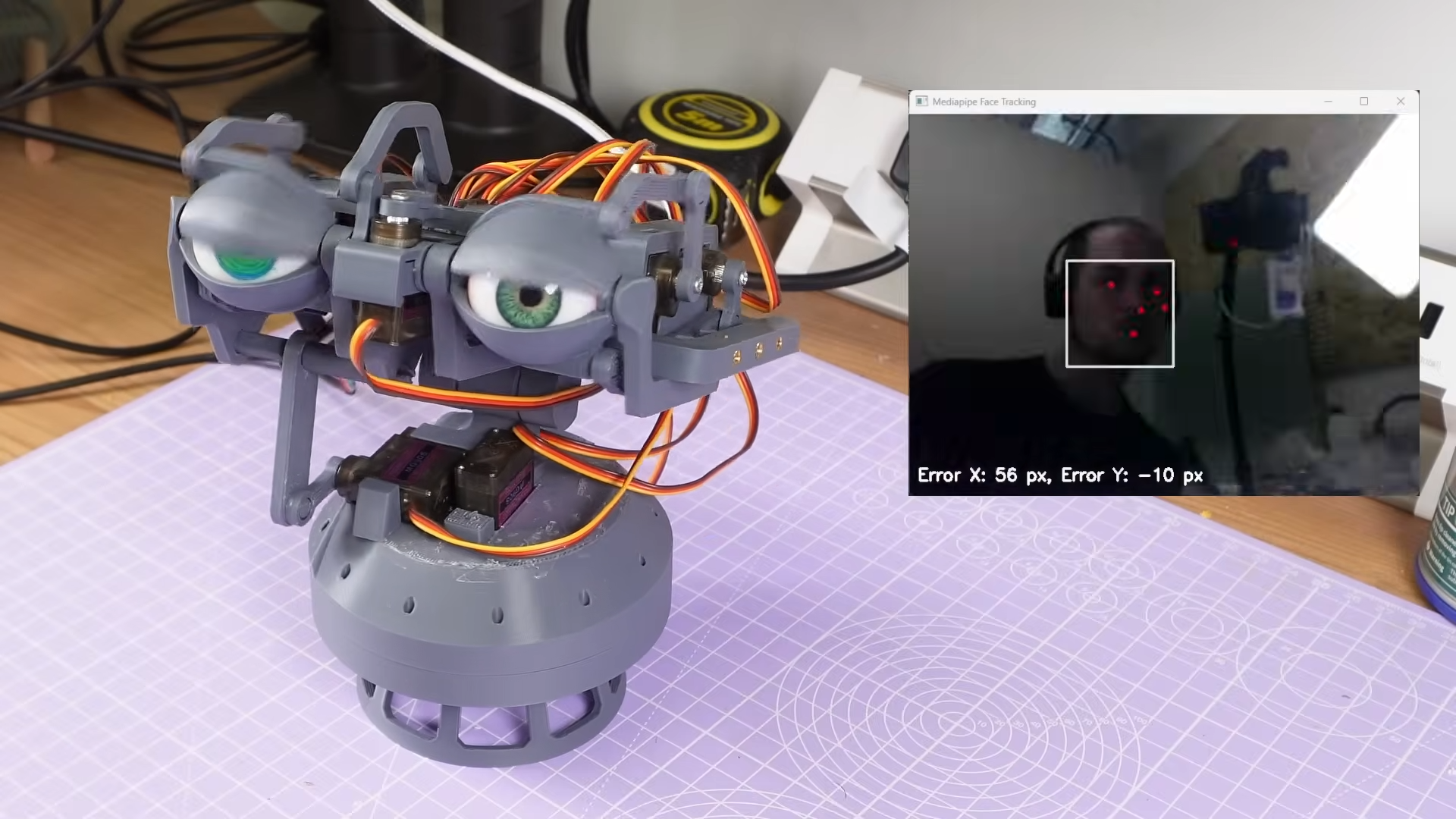 Animatronic Eyes Are Watching You
