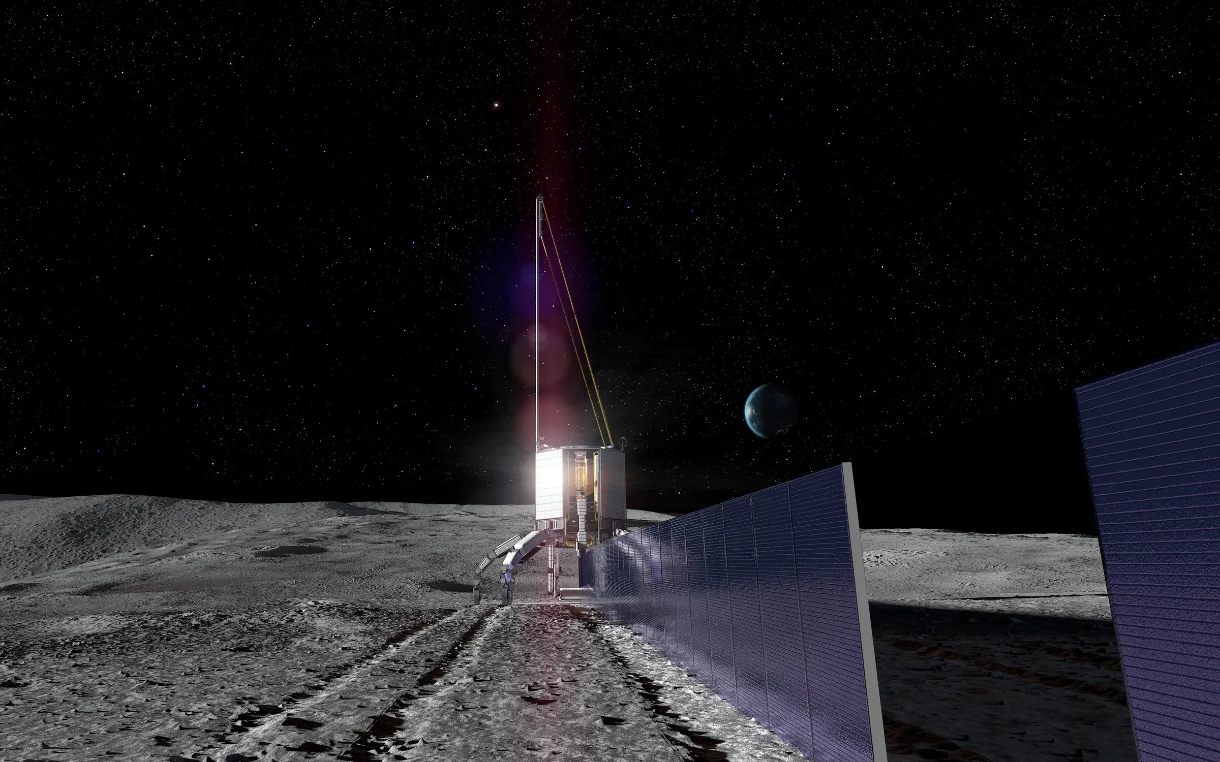 Blue Alchemist Promises Rocket Fuel From Moon Dust