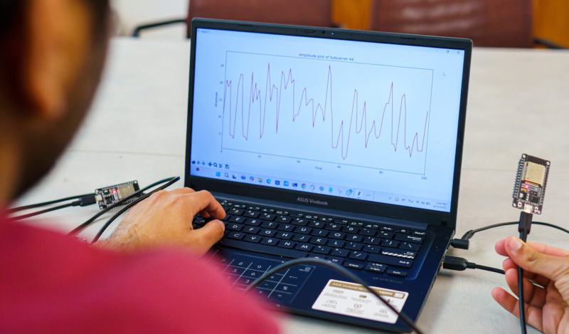Heart Rate Monitoring Via WiFi