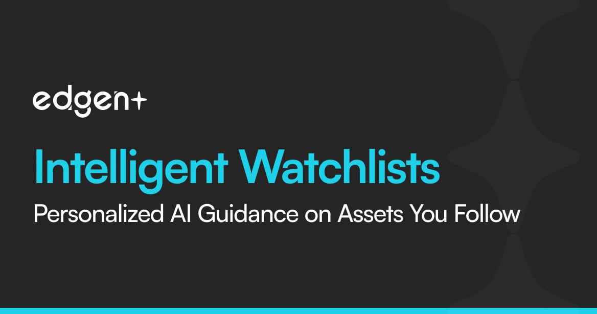 Edgen’s “Smart Portfolio” Brings Portfolio-Native Multi-Agent Reasoning to Asset Portfolios