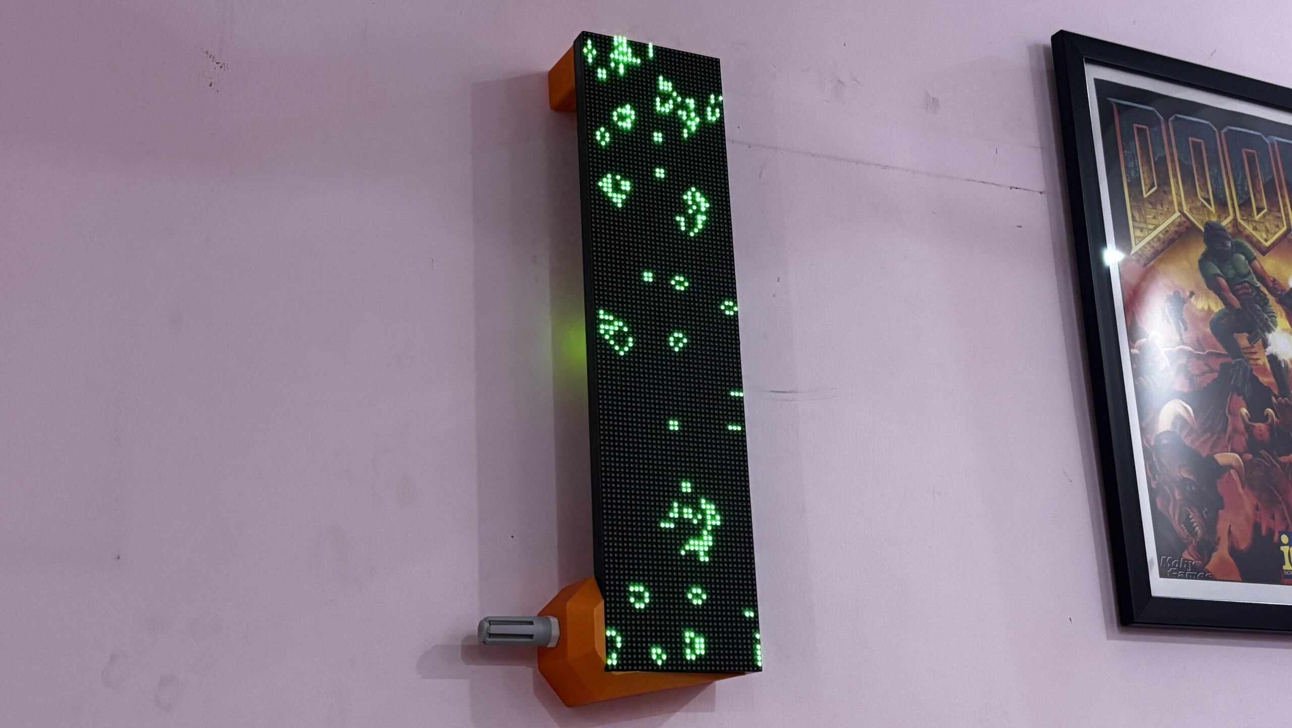 Air Quality Monitor Plays Game Of Life