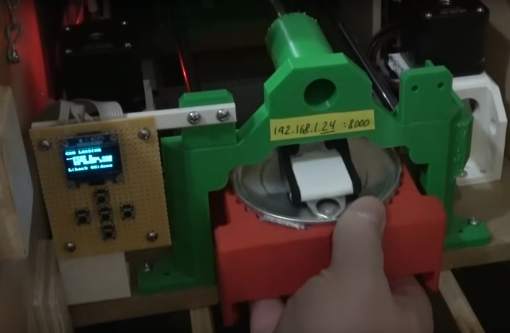 Automatically Serving Up Canned Cat Food