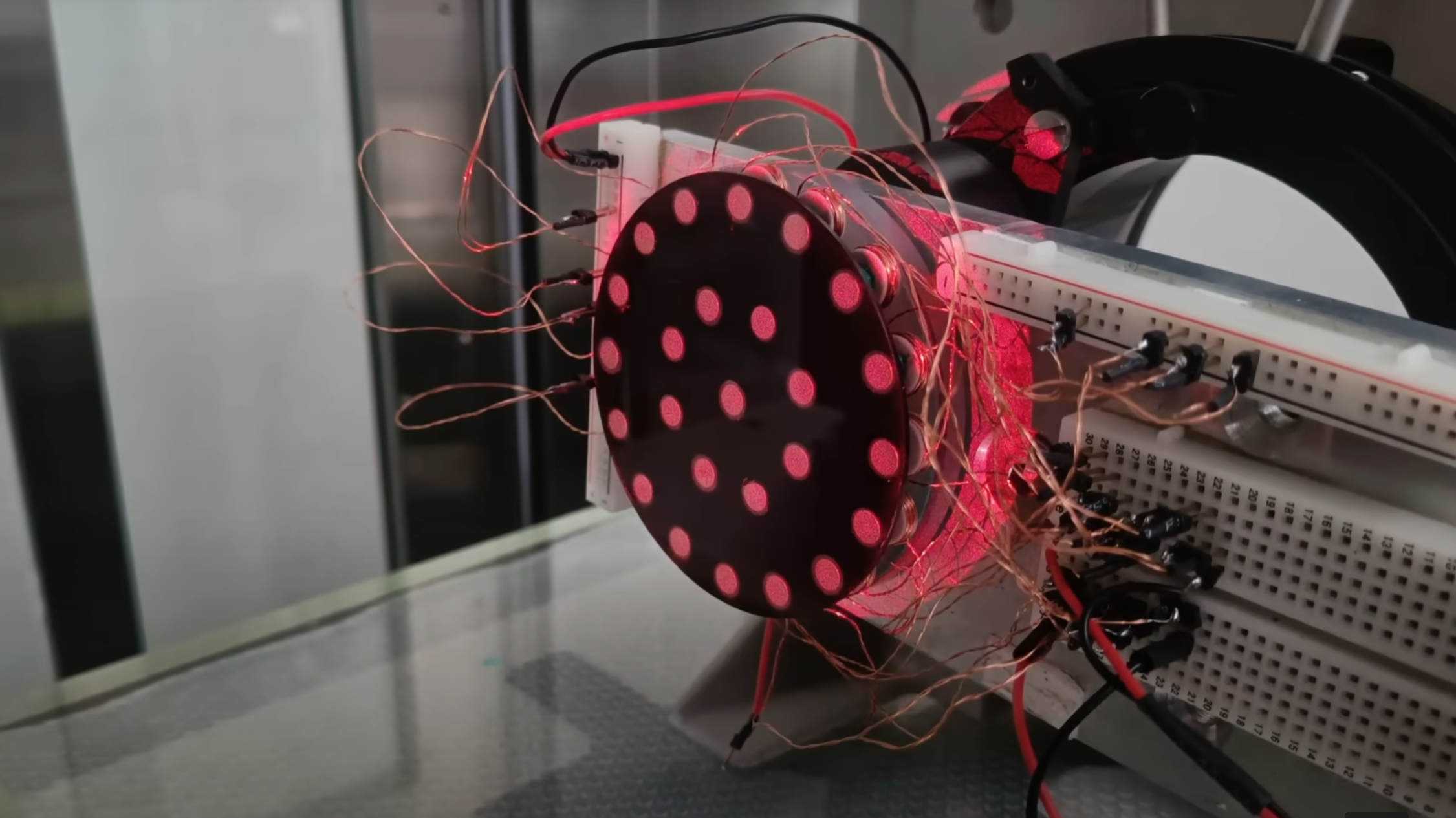 Deforming A Mirror For Adaptive Optics