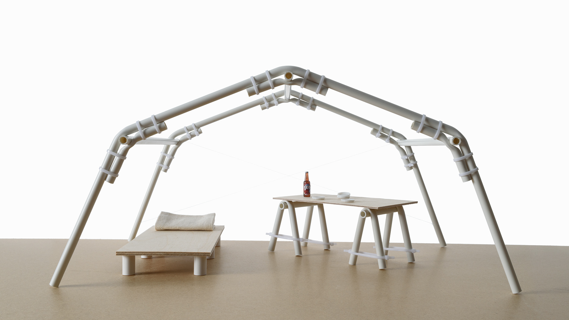 PVC Pipe Structure Design That Skips Additional Hardware