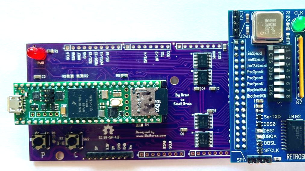 Putting A Teensy To Task As A Transputer Link