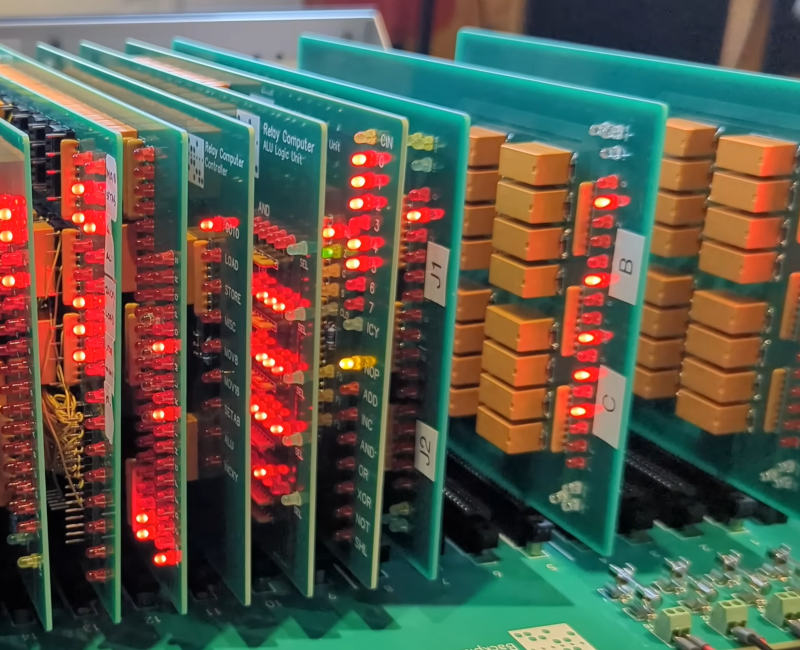 Relay Computer Knows The Sequence