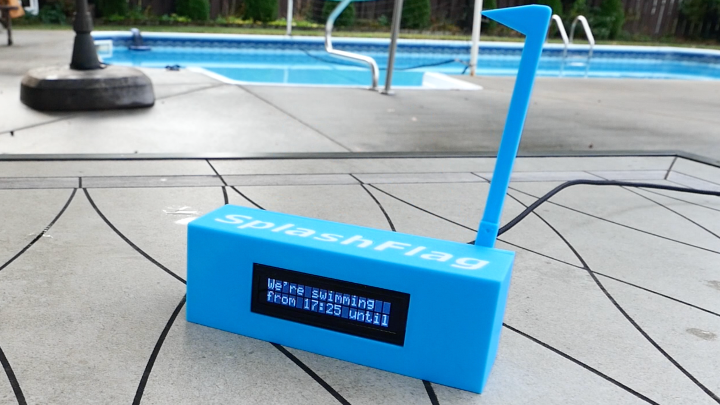 Splashflag: Raising The Flag On A Pool Party