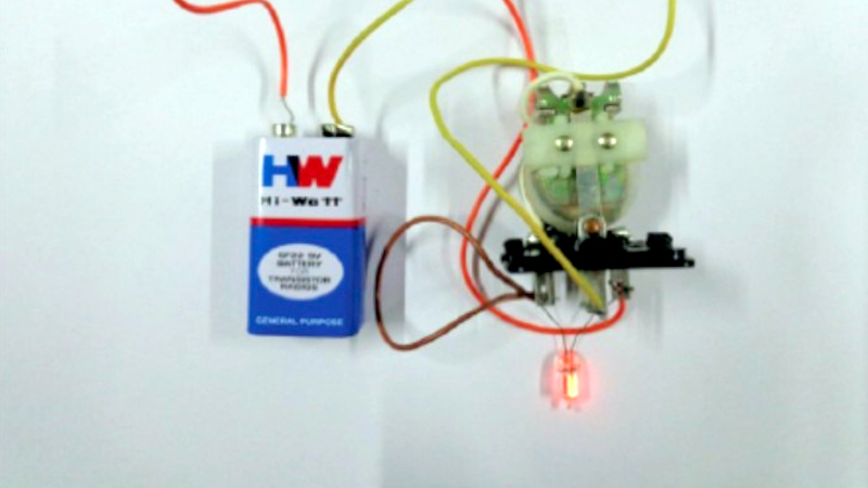 2025 Component Abuse Challenge: Glowing Neon From A 9 V Relay