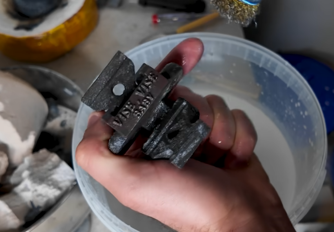 Casting Metal Tools With Kitchen Appliances