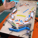 DIY Pinball Machine Uses Every Skill