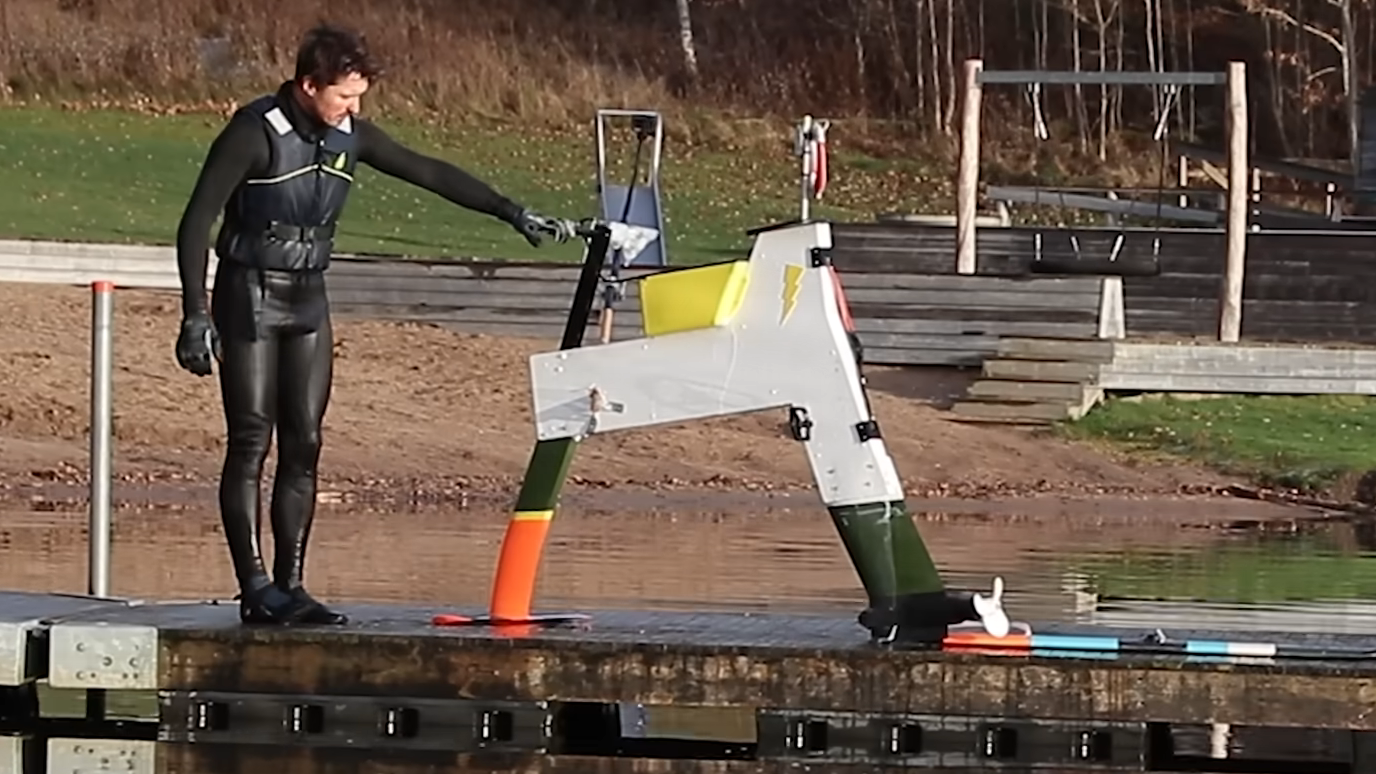 Hydrofoil Bikes Are Harder To Build Than You Think