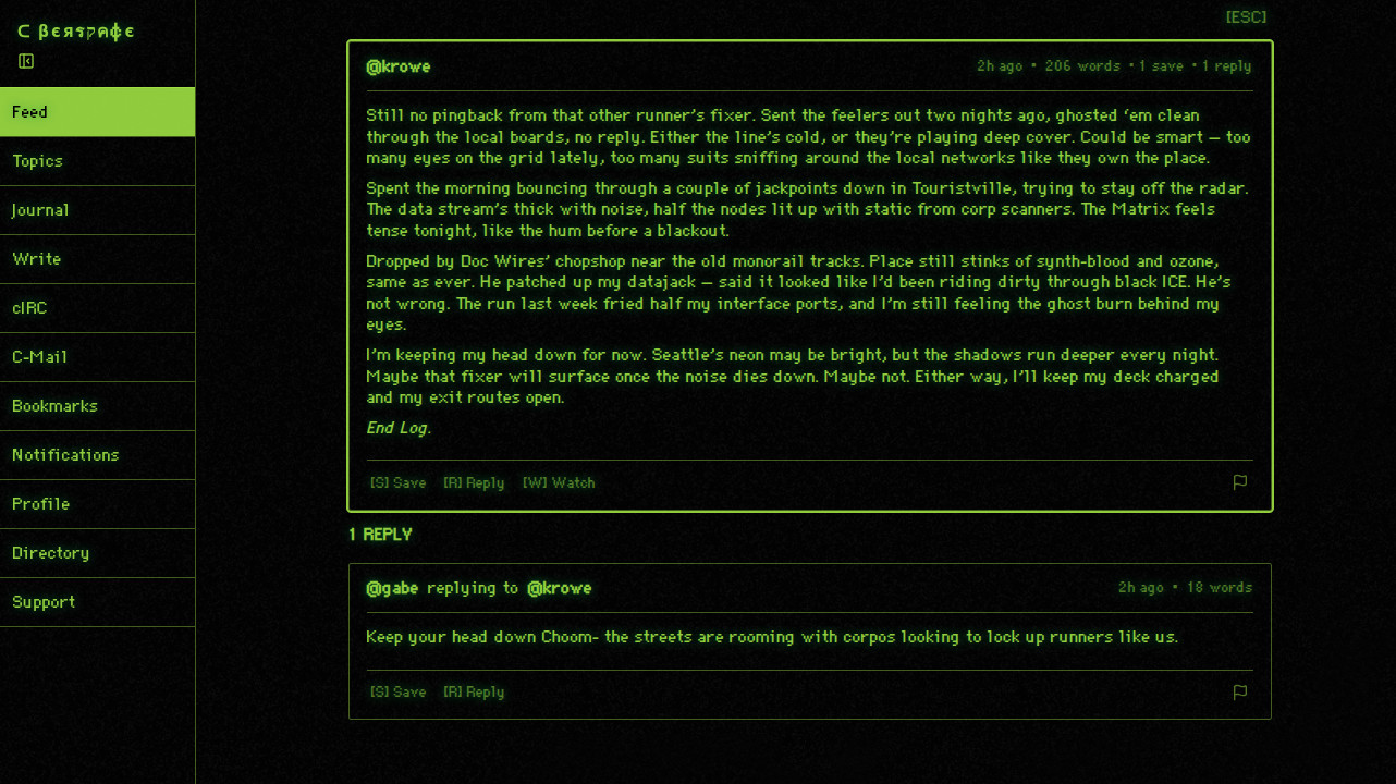 Join The The Newest Social Network And Party Like Its 1987