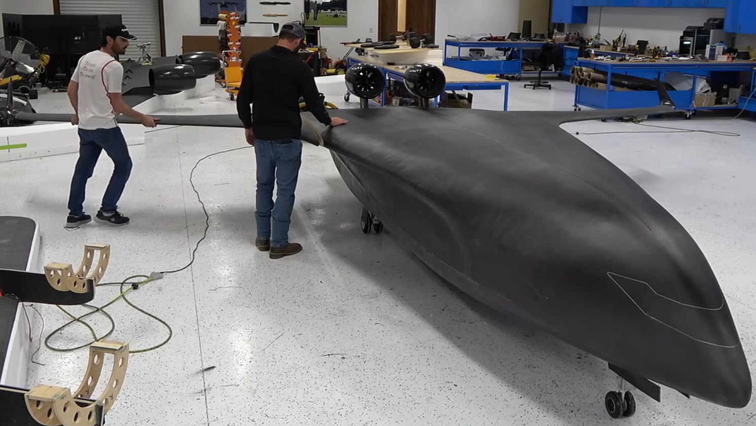 Building A Flying Blended Wing Body Aircraft Prototype