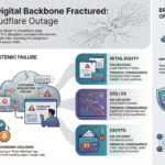 Cloudflare outage and how it exposed systemic fragility in global financial markets, trading platforms, and crypto infrastructure