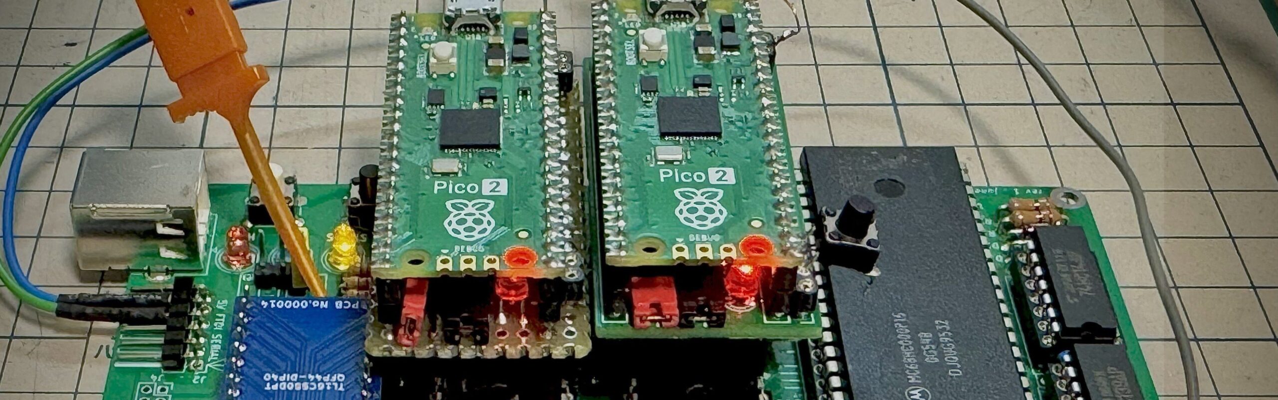 Emulate ROMs At 12MHz With Pico2 PIO