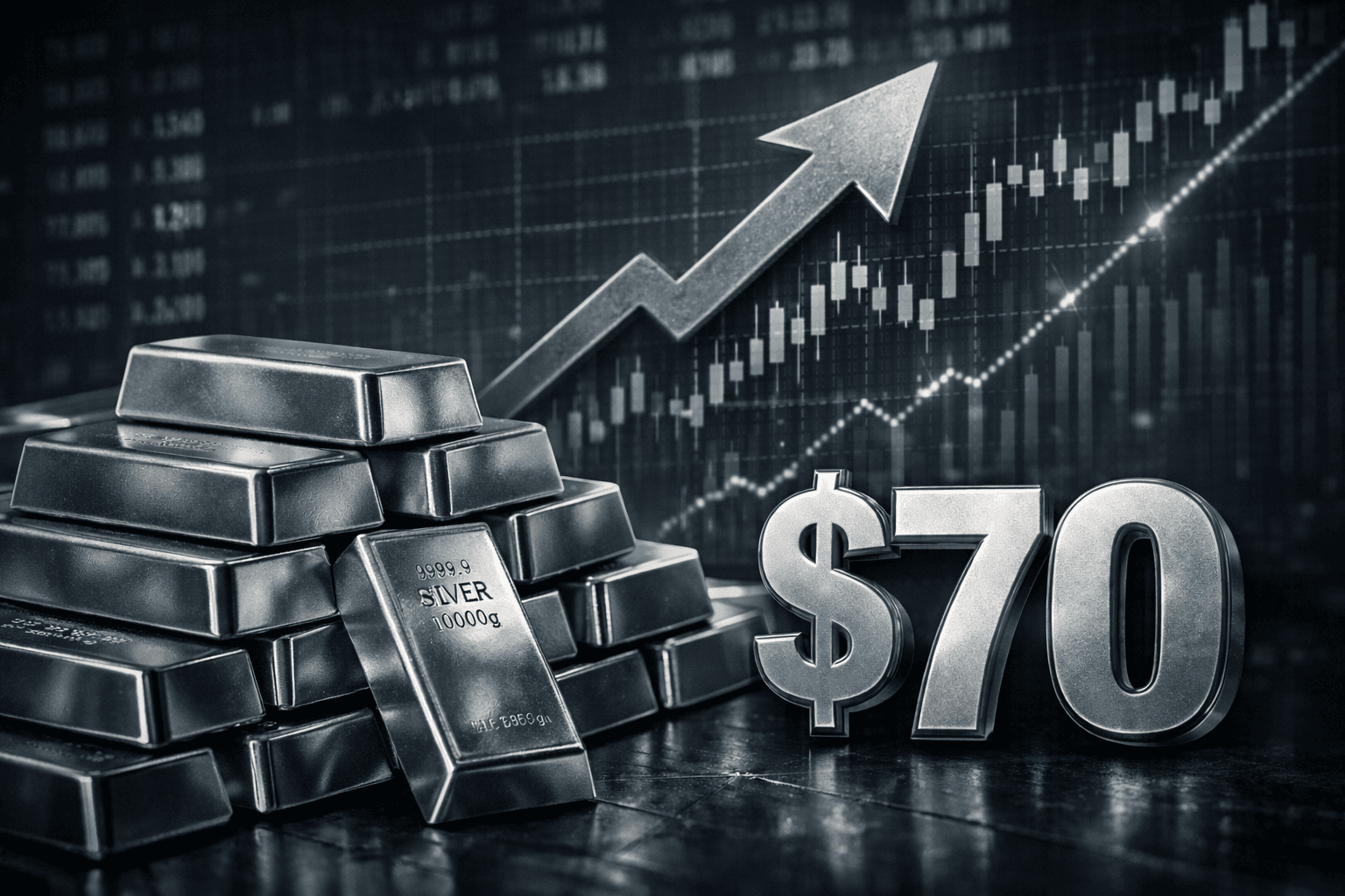 Gold Smashes $4,400 as Silver Eyes $70 