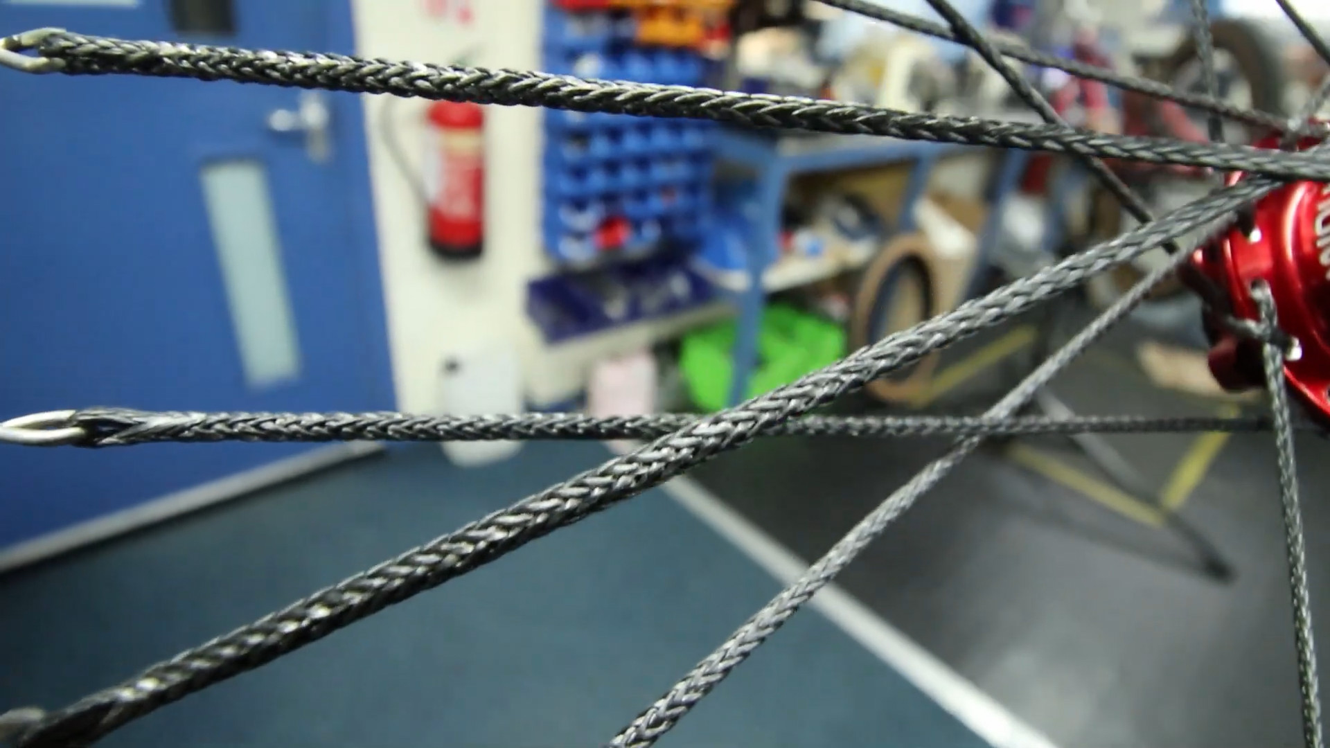 Bike Spokes, Made Of Rope