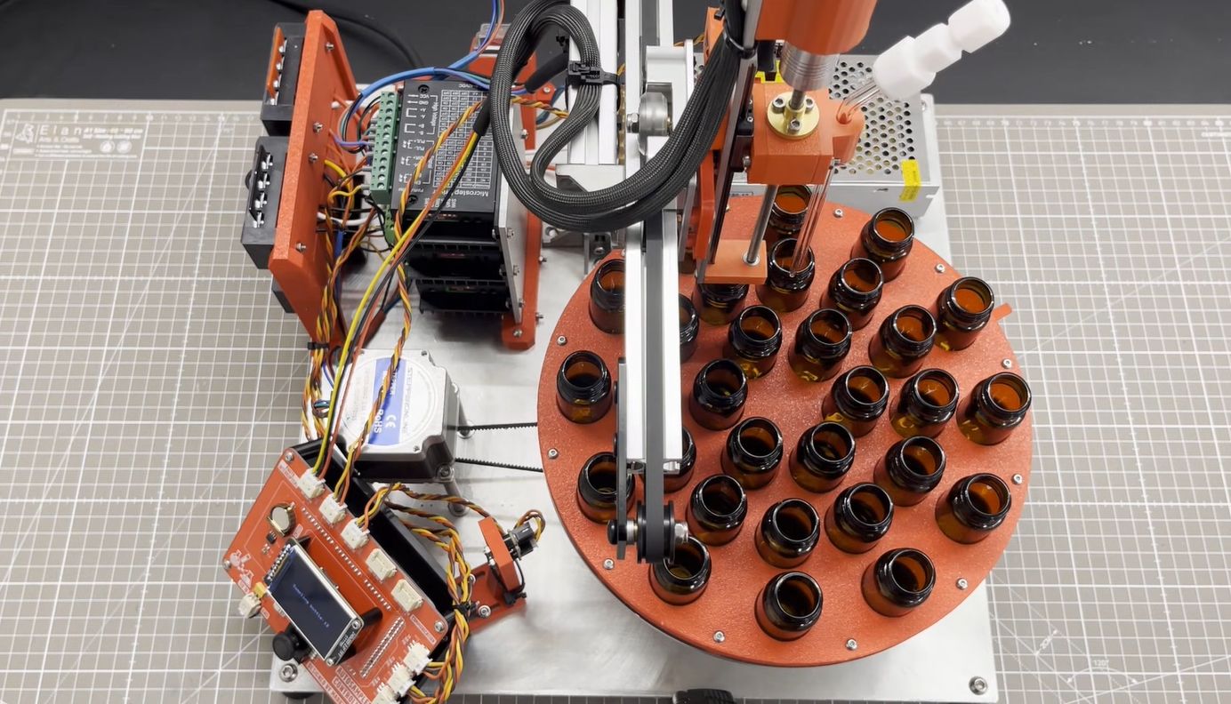 Building A Carousel Autosampler | Hackaday