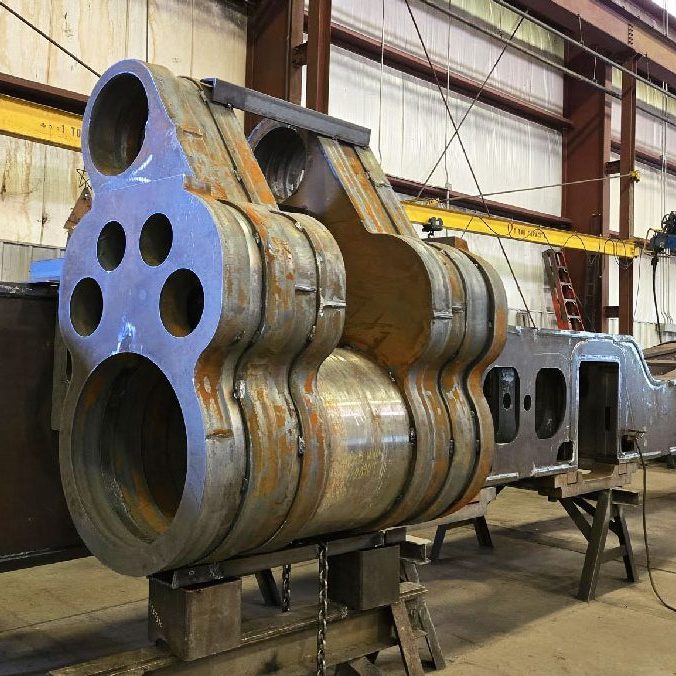 Welded frame and cylinders for T1 #5550