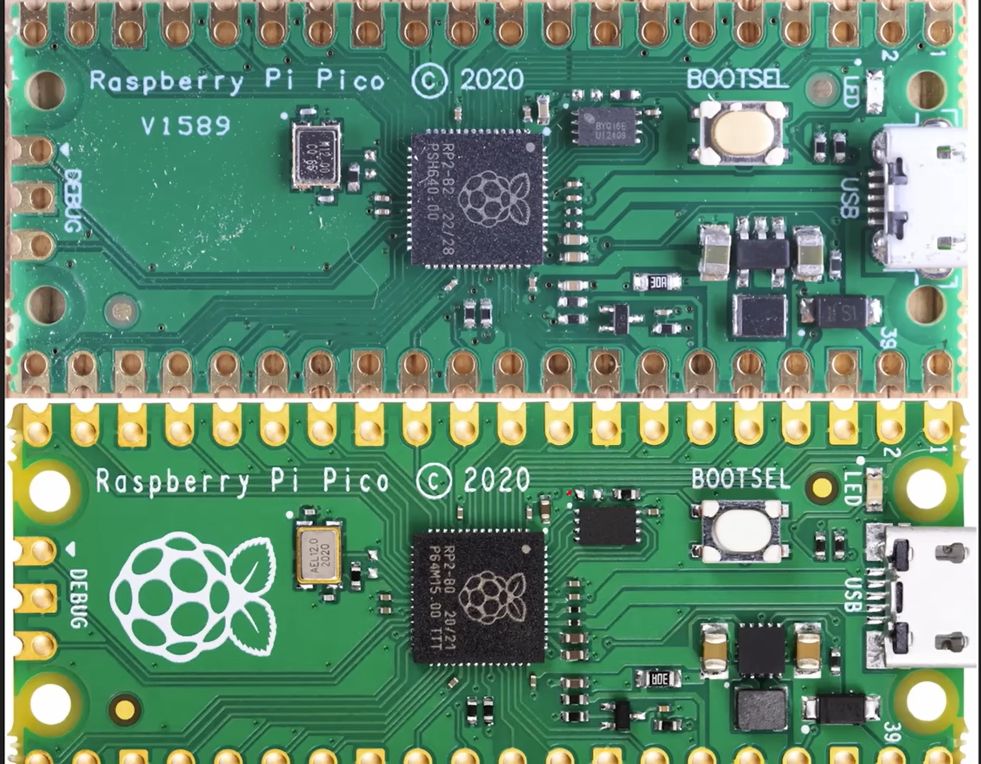 Looking At A Real Fake Raspberry Pi RP2040 Board
