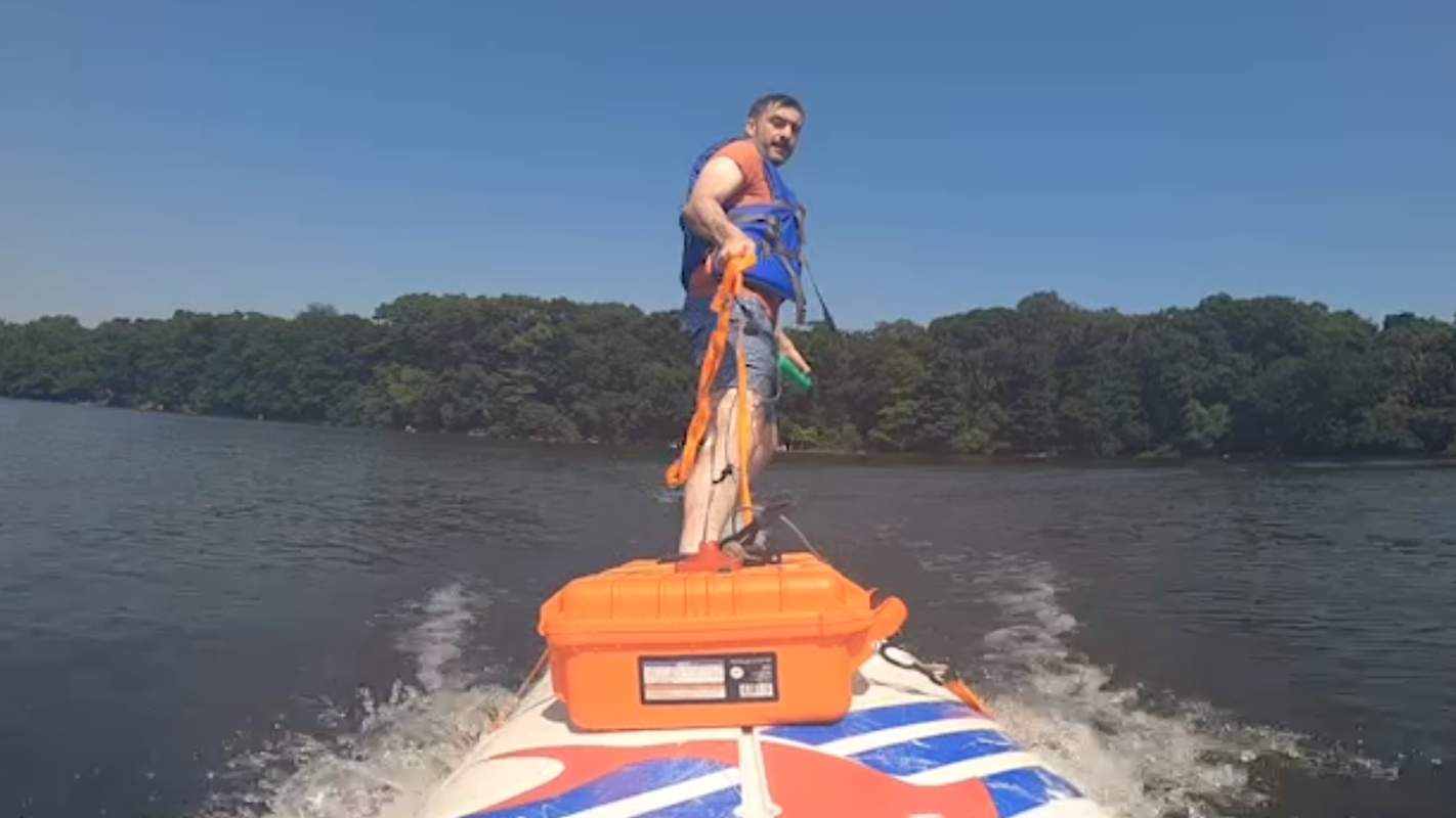 Old Windsurfers Become New Electric Surfboards