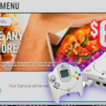 Ordering Pizza On Your Sega Dreamcast Is Very Clunky Indeed
