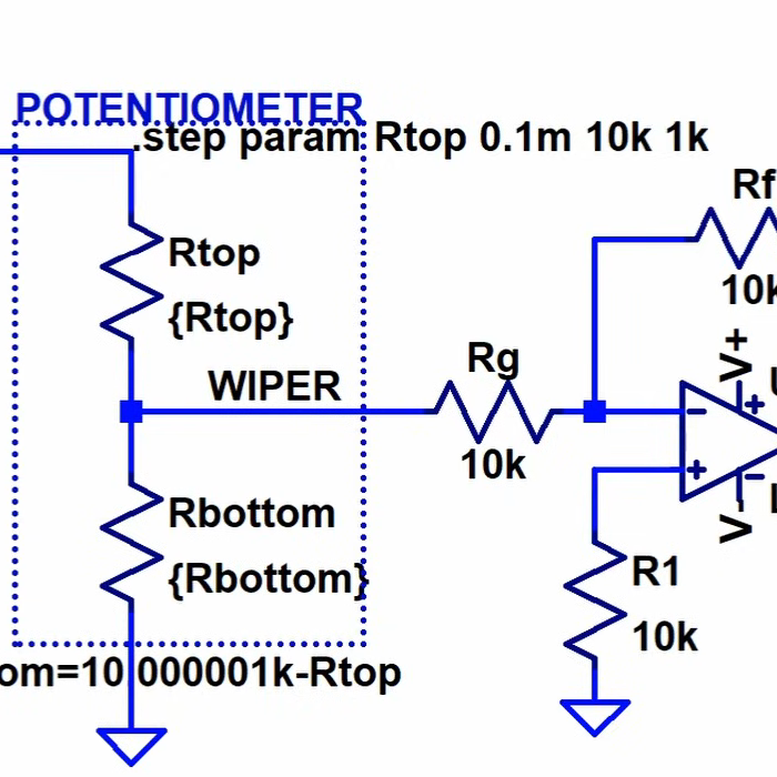 Simulating Pots With LTSpice | Hackaday