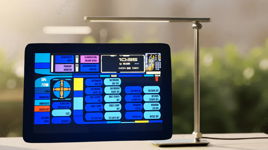 Smart Home? Make It Smart Quarters With This LCARS Dashboard
