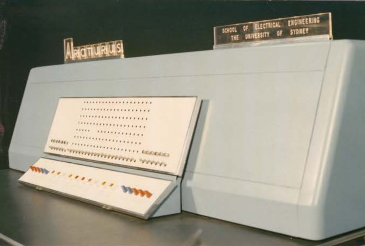The ARCTURUS Computer Developed At Sydney University In The 1960s